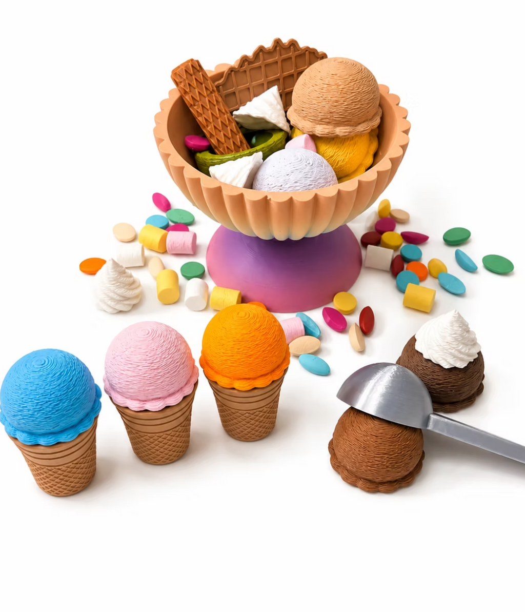 Ice cream play set