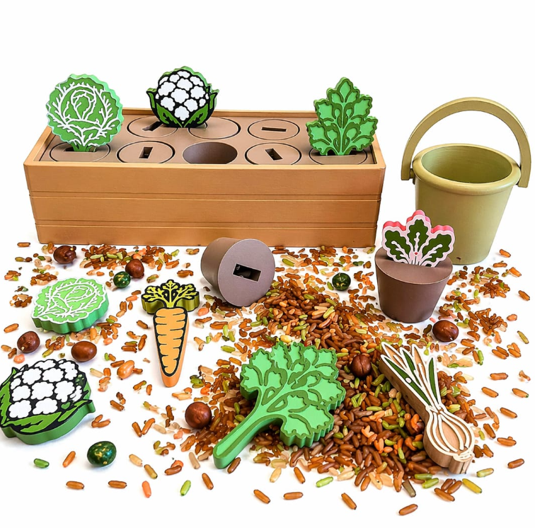 Speelset 'de moestuin'