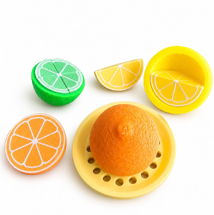 Loose parts 'fruitjes persen'
