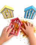 Strandhuisjes - set van 3