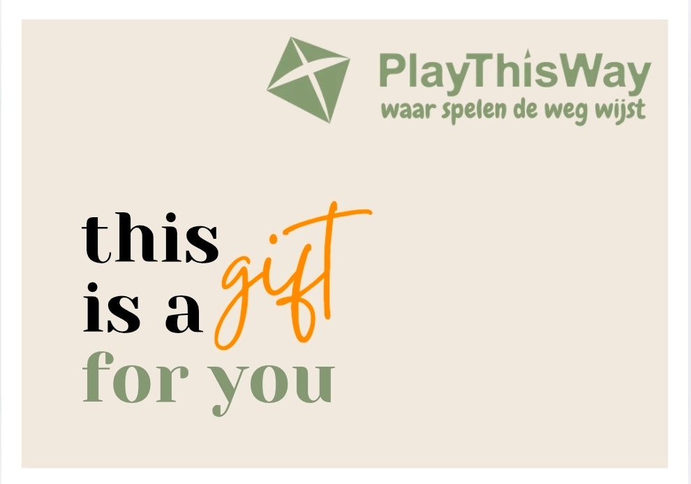 Play This Way Cadeaubon