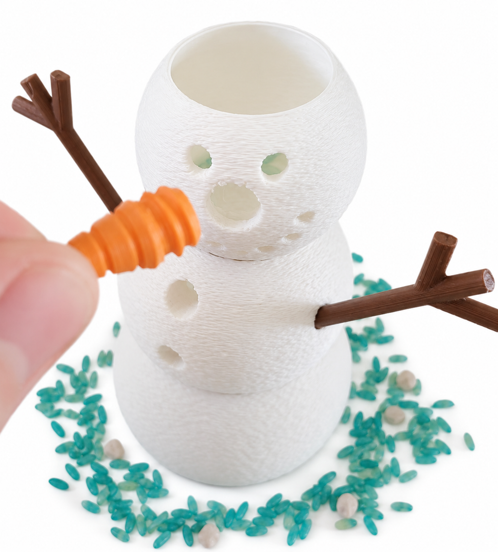 Snowman - jars