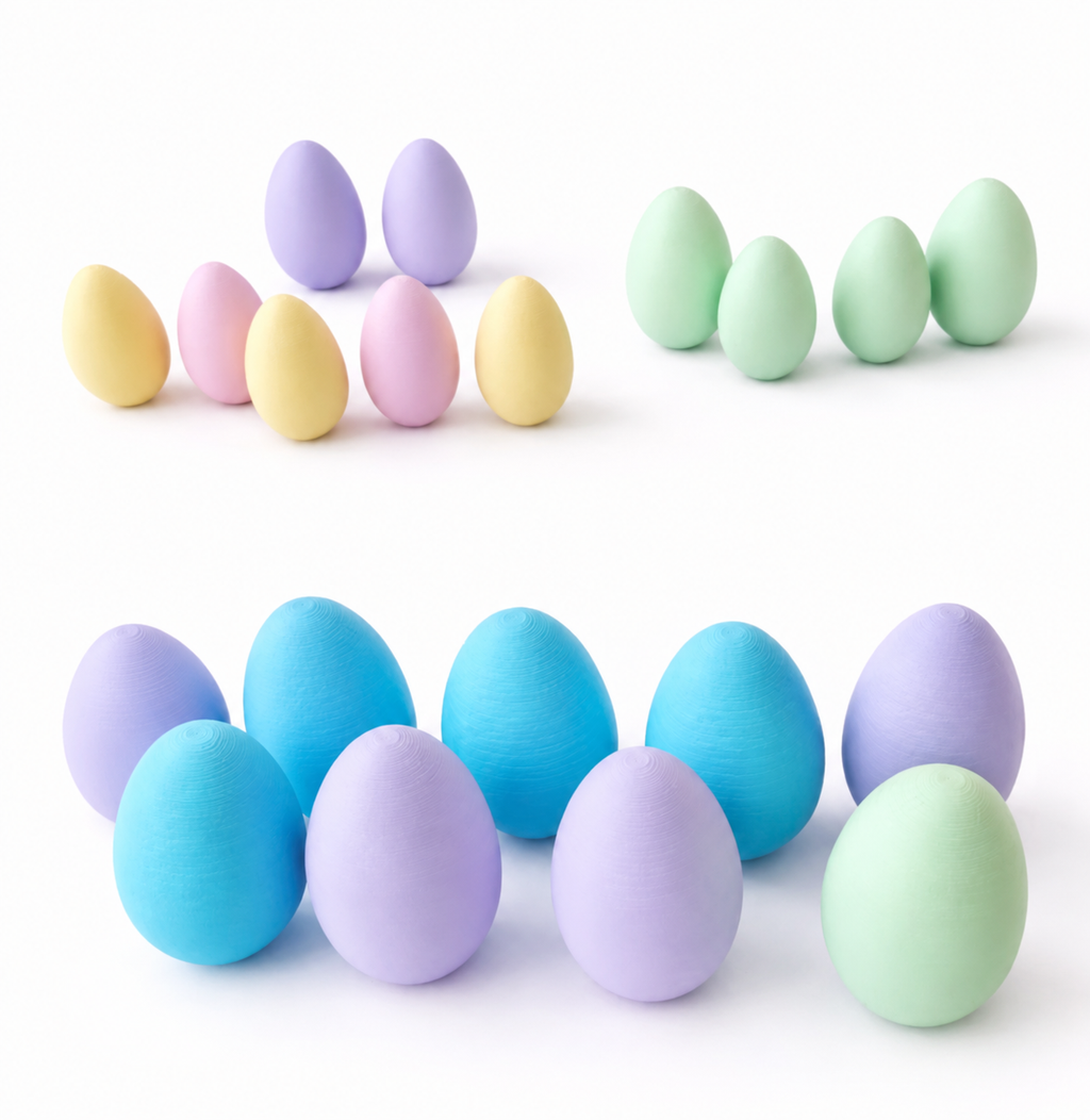 pièces détachées "gekleurde eitjes"