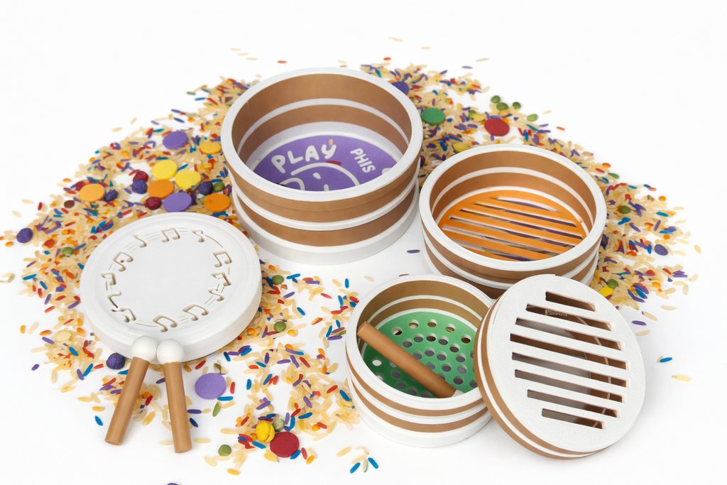 Drum sieves - set of 3