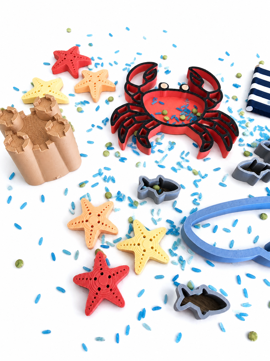 Speelset 'zeeschatten' - jongste kleuters