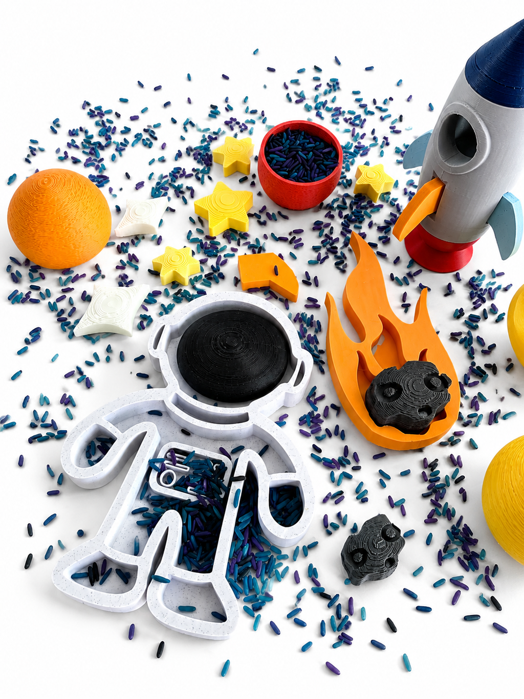 Boîte dans l'espace petit