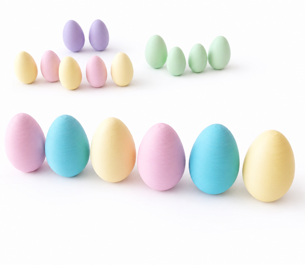 pièces détachées "gekleurde eitjes"