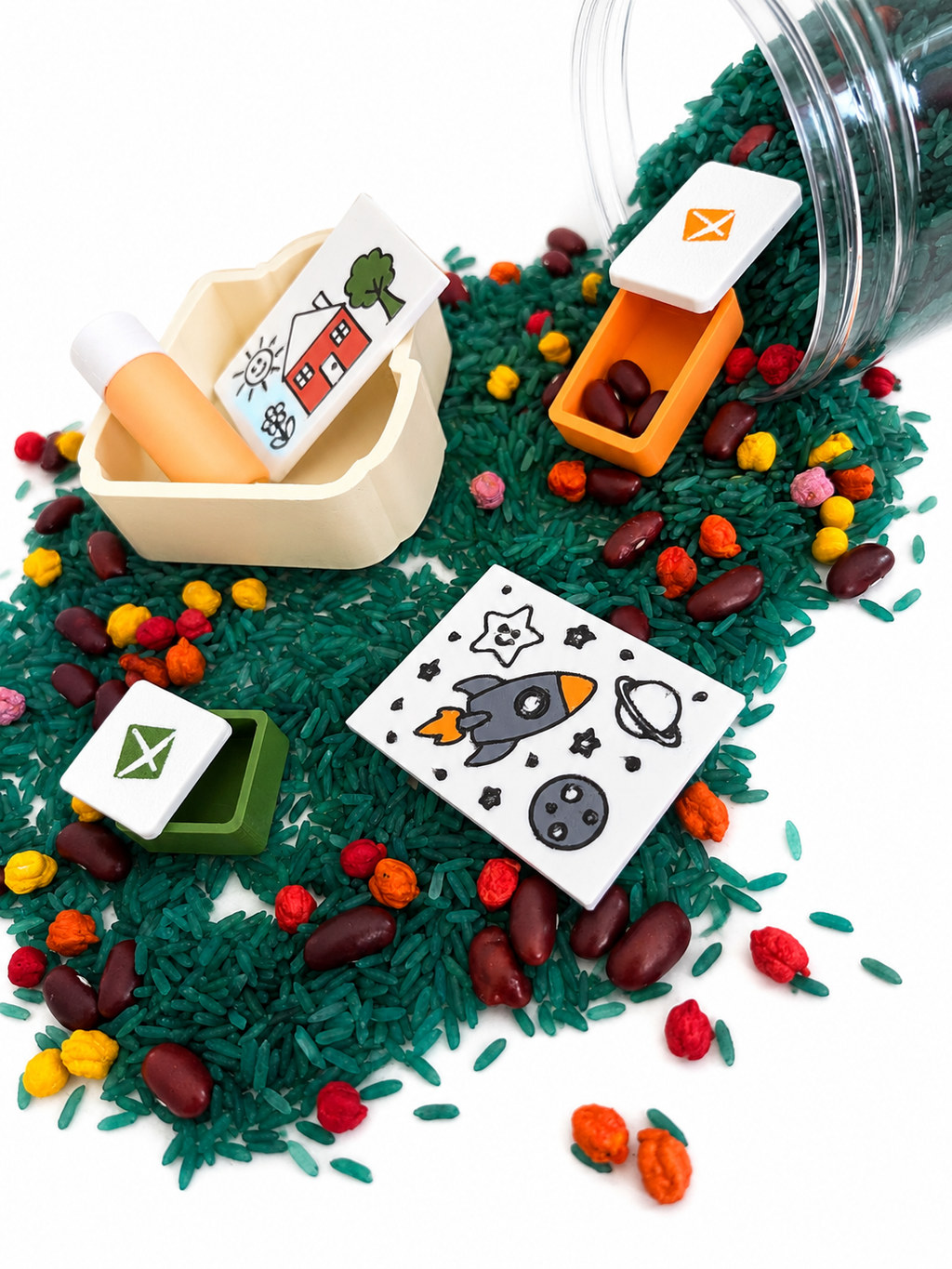 Play-it play jar 'what's in my school bag?'
