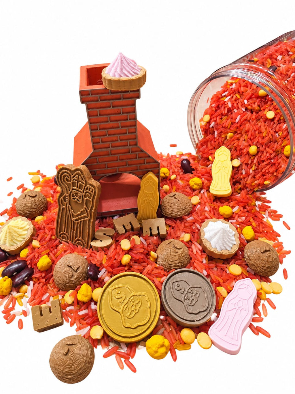 Play It door de schoorsteen, sensorisch Sinterklaasspeelgoed van Play This Way