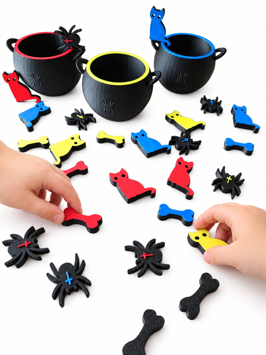 Sorteerketeltjes van Play This Way, ketels om te sorteren